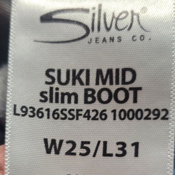 Silver Mid Slim Boot 25x31 - Picture 4 of 4